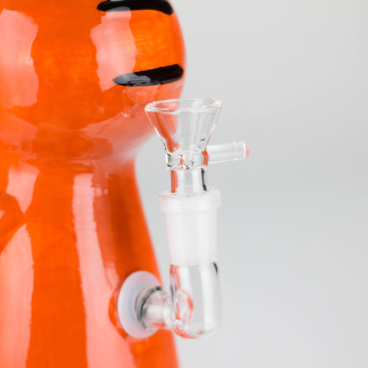 8" Vintage Red Dragon Ceramic Bong – Playful Mythical Creature Design[ES092WP] Ceramic Bong Canadian Distributor