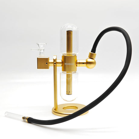 Fortune | 9" Mini Gravity Infuser [JC240412] Metal Bong Fortune Gold