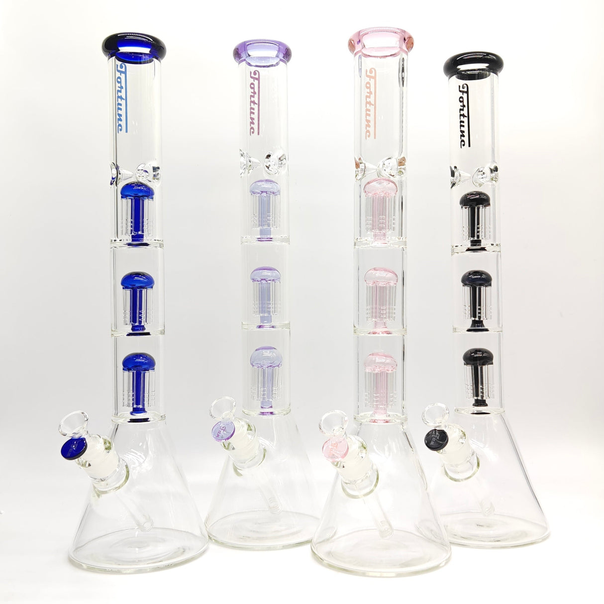 Fortune | 20" 7mm Tree Percolator Beaker [205007PC-BL] Glass Bong Fortune