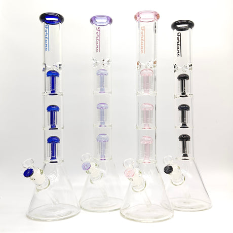 Fortune | 20" 7mm Tree Percolator Beaker [205007PC-BL] Glass Bong Fortune