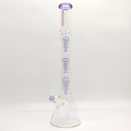 Fortune | 20" 7mm Tree Percolator Beaker [205007PC-BL] Glass Bong Fortune Purple