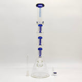 Fortune | 20" 7mm Tree Percolator Beaker [205007PC-BL] Glass Bong Fortune