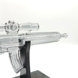 Fortune | 24" Carbine Rifle Bong With Hard Wood Stand [Gun-C] Glass Bong Fortune