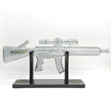 Fortune | 24" Carbine Rifle Bong With Hard Wood Stand [Gun-C] Glass Bong Fortune C