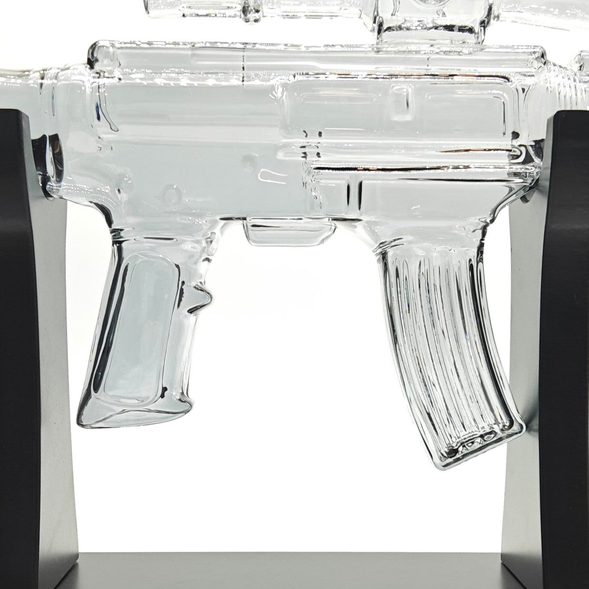 Fortune | 24" Carbine Rifle Bong With Hard Wood Stand [Gun-C] Glass Bong Fortune