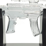 Fortune | 24" Carbine Rifle Bong With Hard Wood Stand [Gun-C] Glass Bong Fortune