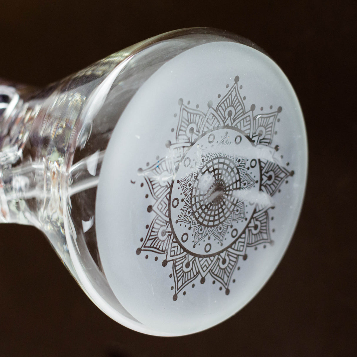 14″  7mm Glass Beaker Bong  [C1039]