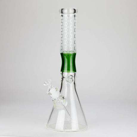 15″ 7mm Glass Beaker Bong  [C1033]