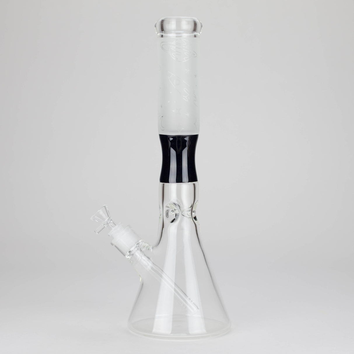 15″ 7mm Glass Beaker Bong  [C1033]