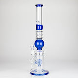 18.5″ Shower Head Perc Glass Water Bong [C2699]