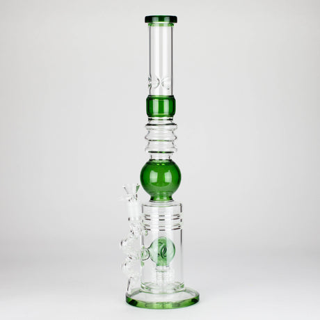 18.5″ Shower Head Perc Glass Water Bong [C2699]