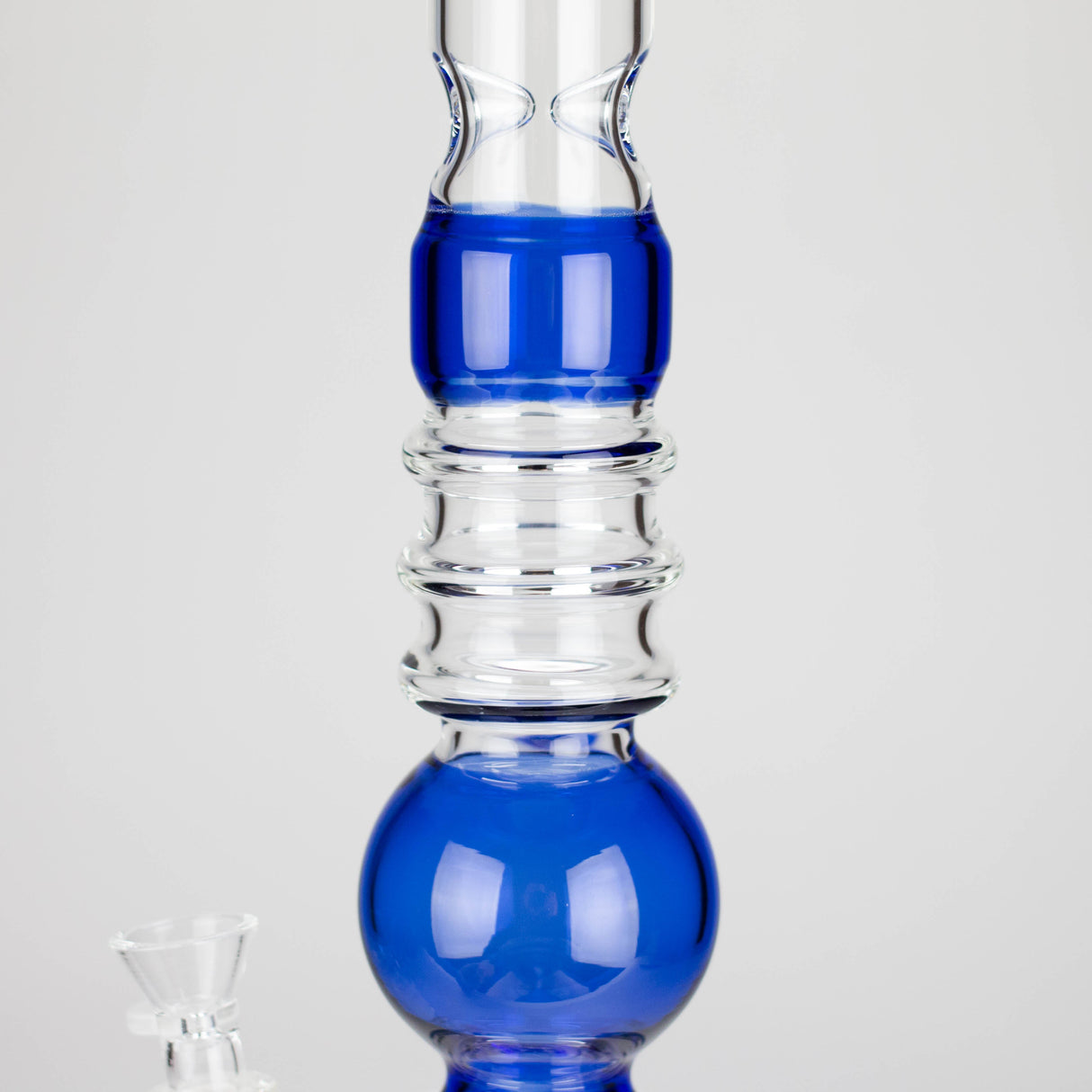18.5″ Shower Head Perc Glass Water Bong [C2699]