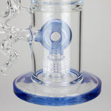 18.5″ Shower Head Perc Glass Water Bong [C2699]