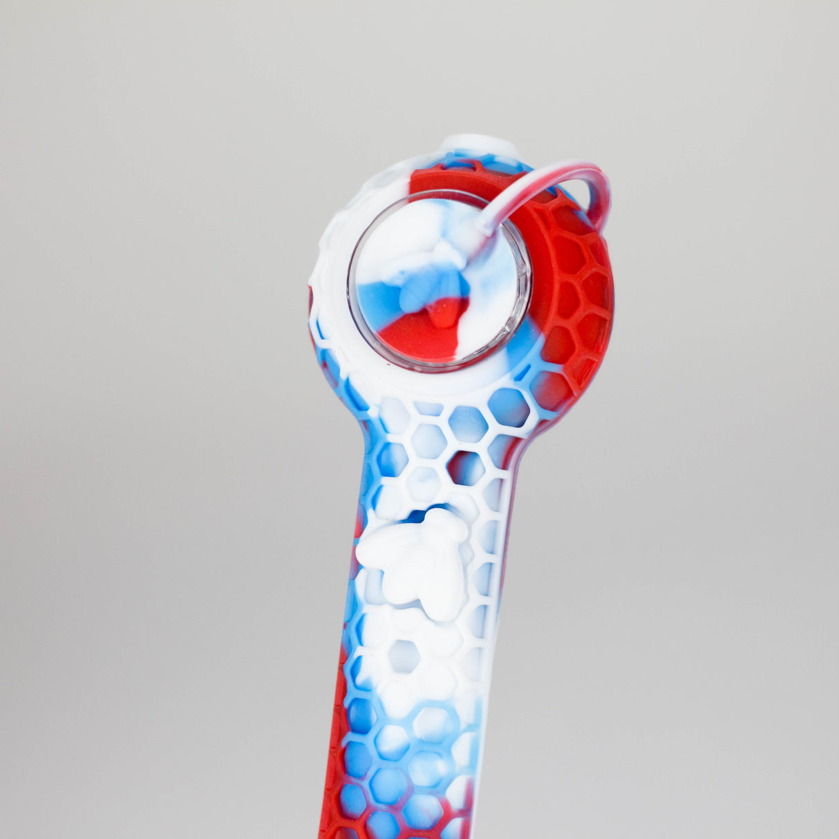 6″ Silicone Handpipe Jar – 20 Assorted Pieces with Glass Bowls & Straw [ES108HP]