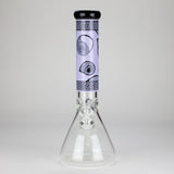14″  7mm Glass Beaker Bong  [C1039]