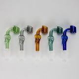 4" Unique Skull Design, 90-Degree Glass Banger [BN-600] Bowl · Banger · Oil Burner Canadian Distributor