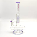 Fortune | 14" Double Inline Stemless to Grid Percolator Bong [1450PC-PK]_1