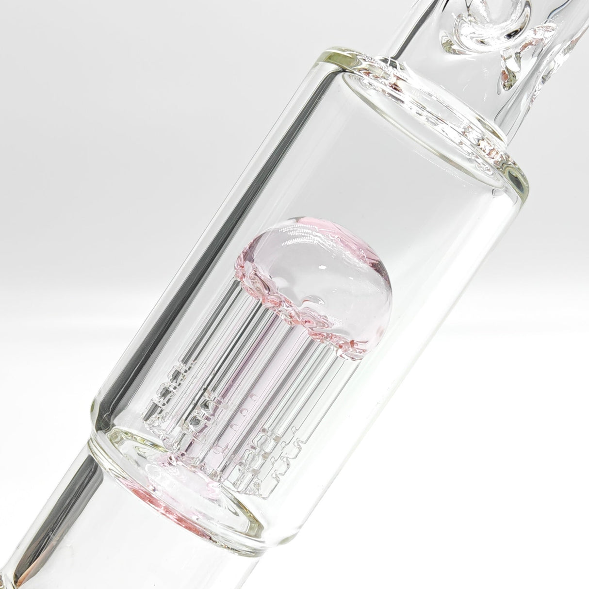Fortune | 14" Double Inline Stemless to Grid Percolator Bong [1450PC-PK]_8