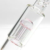 Fortune | 14" Double Inline Stemless to Grid Percolator Bong [1450PC-PK]_8