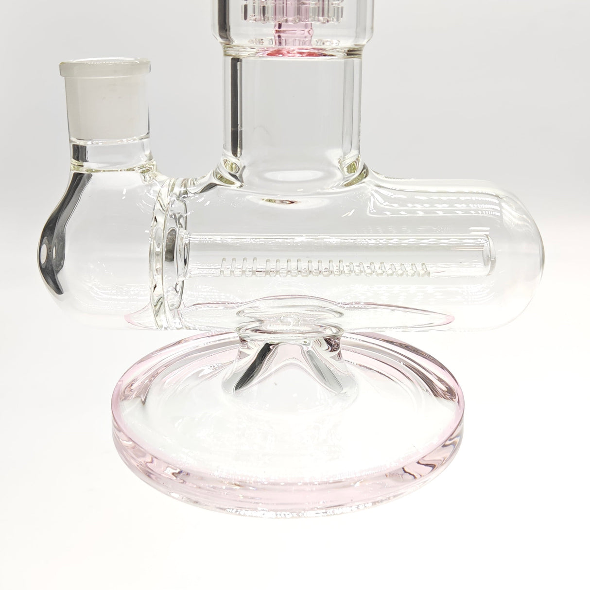 Fortune | 14" Double Inline Stemless to Grid Percolator Bong [1450PC-PK]_9