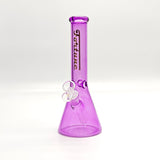 Fortune | 10" 4mm Assorted Colour Beaker Bong [CP103804-PR]_6