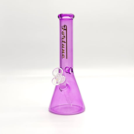Fortune | 10" 4mm Assorted Colour Beaker Bong [CP103804-PR]_6