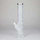 11″ Straight Tube Glass Bong – Classic Frosted Design for Smooth Sessions [WP-M0091]