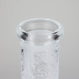 11″ Straight Tube Glass Bong – Classic Frosted Design for Smooth Sessions [WP-M0091]