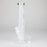 11″ Straight Tube Glass Bong – Classic Frosted Design for Smooth Sessions [WP-M0091]