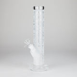 11″ Straight Tube Glass Bong – Classic Frosted Design for Smooth Sessions [WP-M0091]