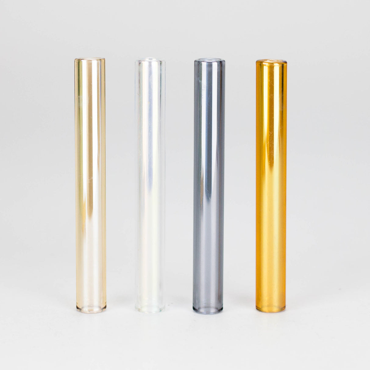 4" Glass Tube straight pipe Box of 100 [GL-GO10x] Glass Pipe Canadian Distributor