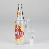 6″ Beer Bottle Design Glass Bong [WP4511S]