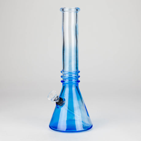 12" colored soft glass water bong  [HX4003N]
