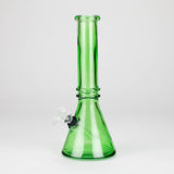 10" colored soft glass water bong  [HX4002N]