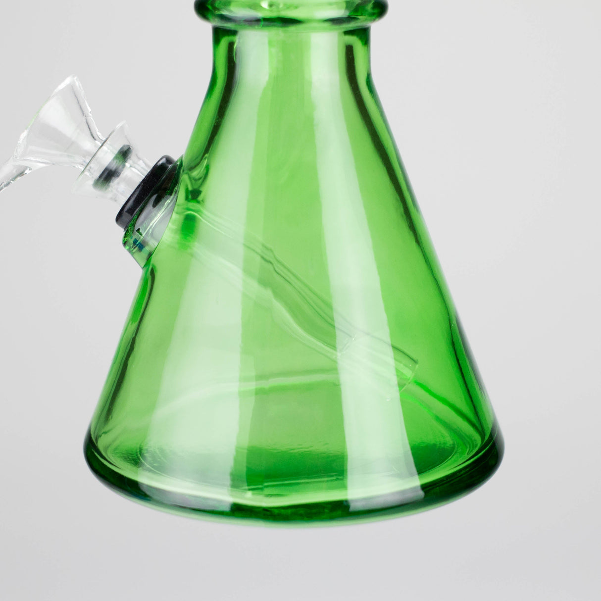10" colored soft glass water bong  [HX4002N]