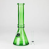 10" colored soft glass water bong  [HX4002N]