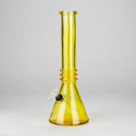 12" colored soft glass water bong  [HX4003N]
