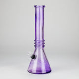 12" colored soft glass water bong  [HX4003N]