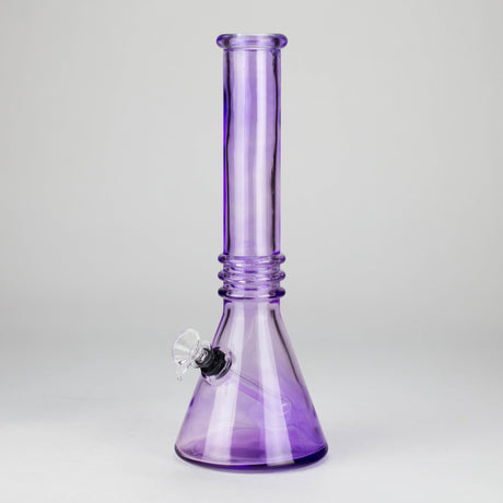 12" colored soft glass water bong  [HX4003N]