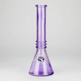12" colored soft glass water bong  [HX4003N]