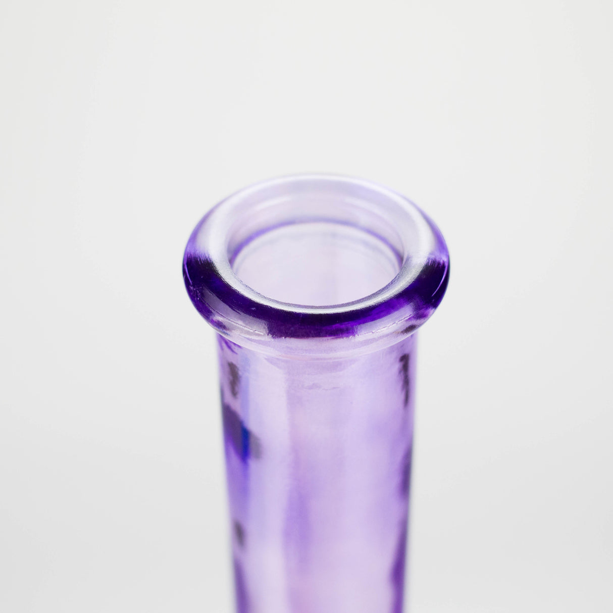 12" colored soft glass water bong  [HX4003N]
