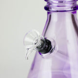 12" colored soft glass water bong  [HX4003N]