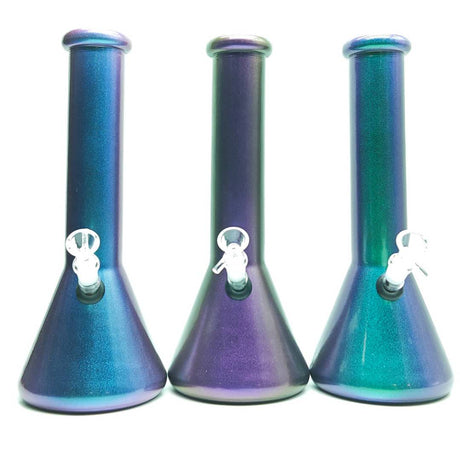 13" 7mm Delux Glass Beaker Bong-Assorted Color_0