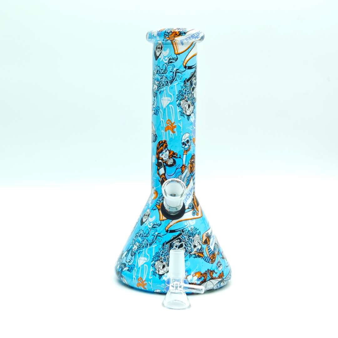 10" 5mm Water Transfer Printing Cartoon Beaker-Assorted Design_3