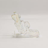 Electroplated 7.5" Pistol Glass Bong [SGun2-A] Glass Bong Fortune Sunshine