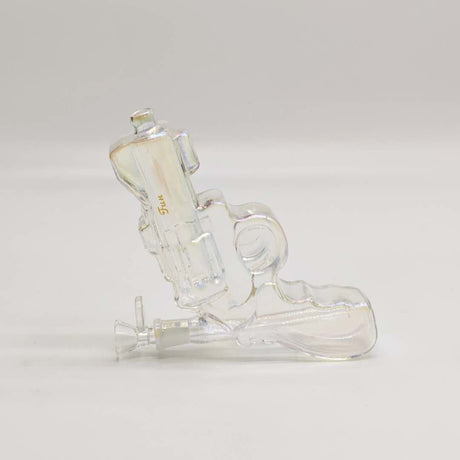 Electroplated 7.5" Pistol Glass Bong [SGun2-A] Glass Bong Fortune Sunshine