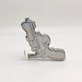 Electroplated 7.5" Pistol Glass Bong [SGun2-A] Glass Bong Fortune Teal