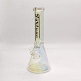 14“ 9mm Electroplated Beaker Bong-Assorted Color Glass Bong Fortune Sunshin-C