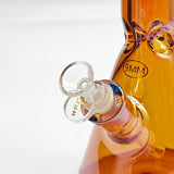 14“ 9mm Electroplated Beaker Bong-Assorted Color Glass Bong Fortune