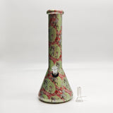 13" 7mm Hydrographic Glass Bong-Assorted Designs_5